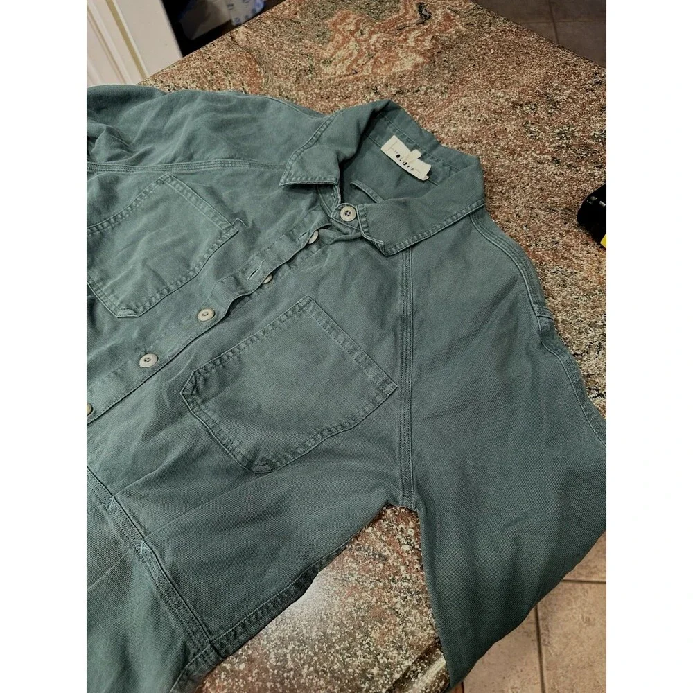 The‎ Great Olive  Vintage Style Cover Alls Jumpsuit Size 1  olive  belt